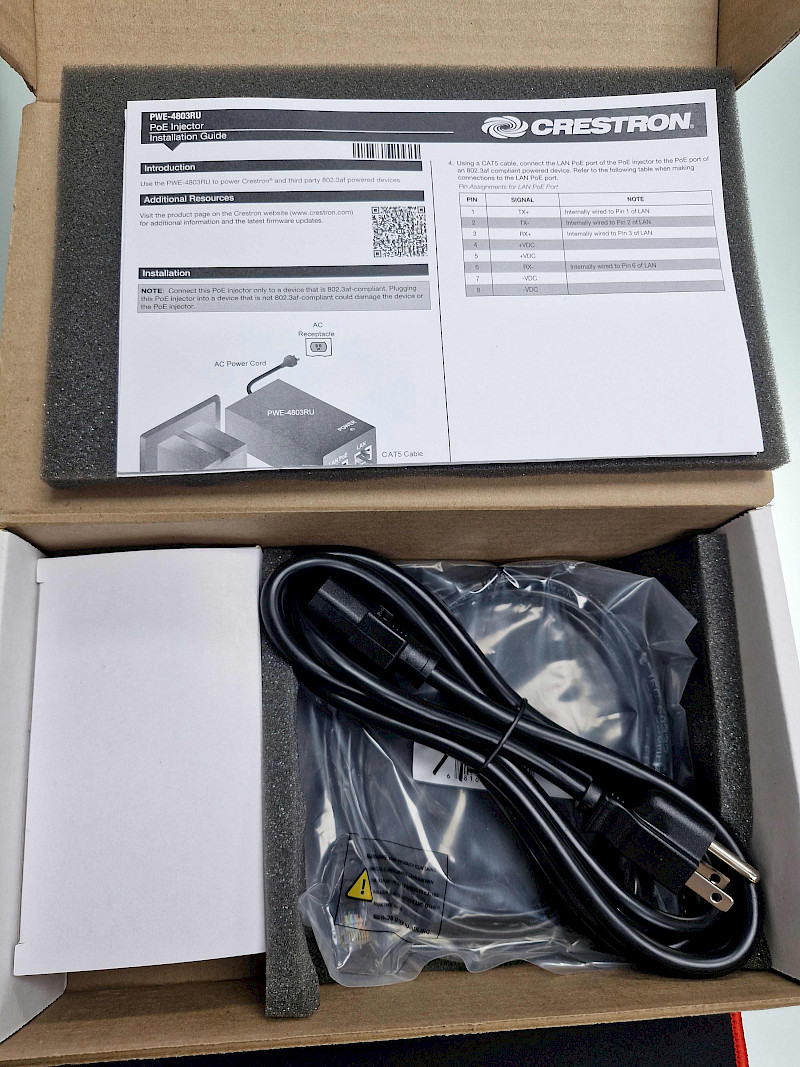 Product image - Crestron PWE-4803RU